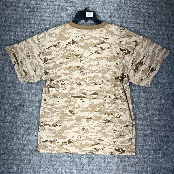 Rothco‎ Shirt Mens XL Digital Camo Desert Basic Casual Short-sleeve Tee Ringer - Picture 4 of 9